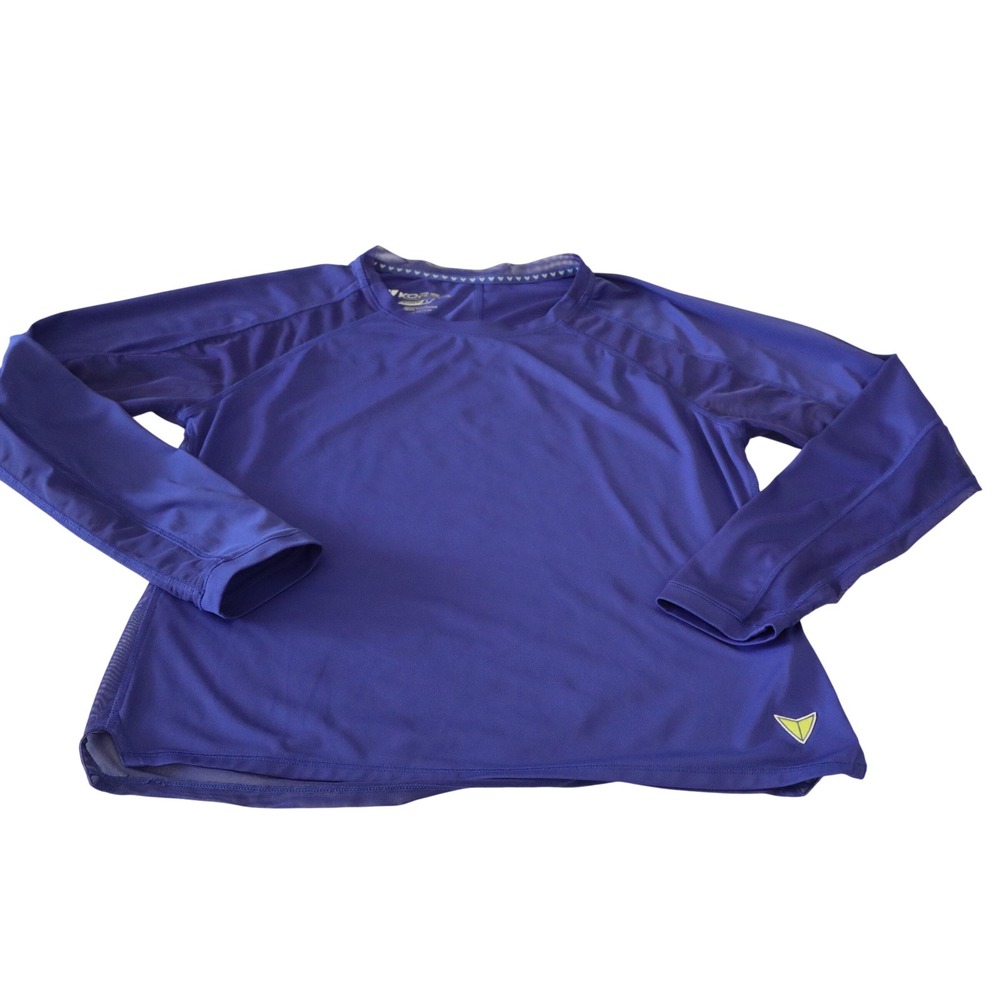 Korsa Roadrunner‎ Sports Womens Large blue Long Sleeve Running Athletic Top L